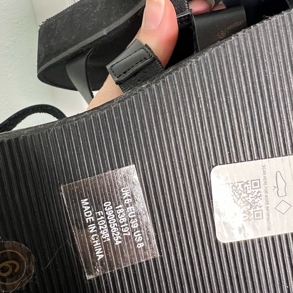 Asos Design Black Platform Strappy Sandals - Picture 4 of 6